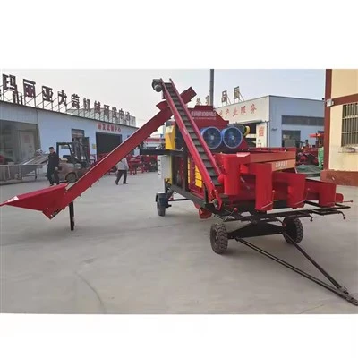 Doble Canal Separador y Clasifificador de Ajos con producción de 1000 kg\/h y integración de empaque automático